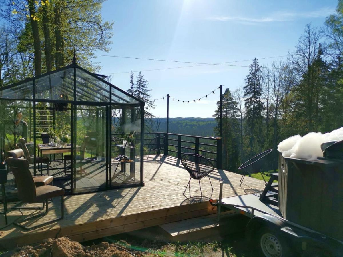 Kempings Ozolkalns Cēsis Buitenkant foto