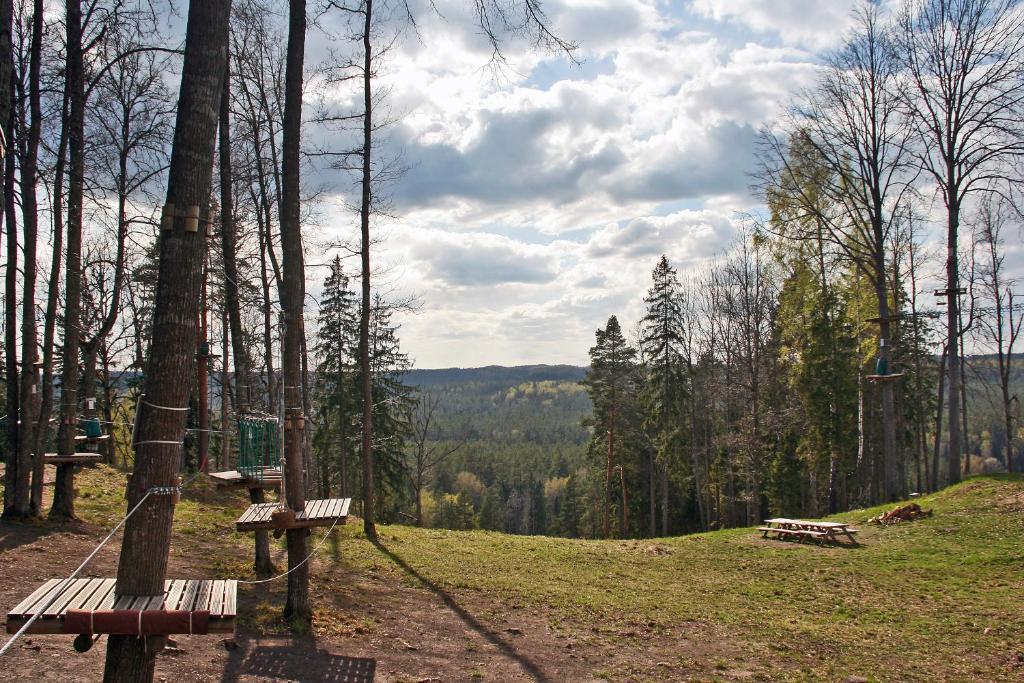 Kempings Ozolkalns Cēsis Buitenkant foto