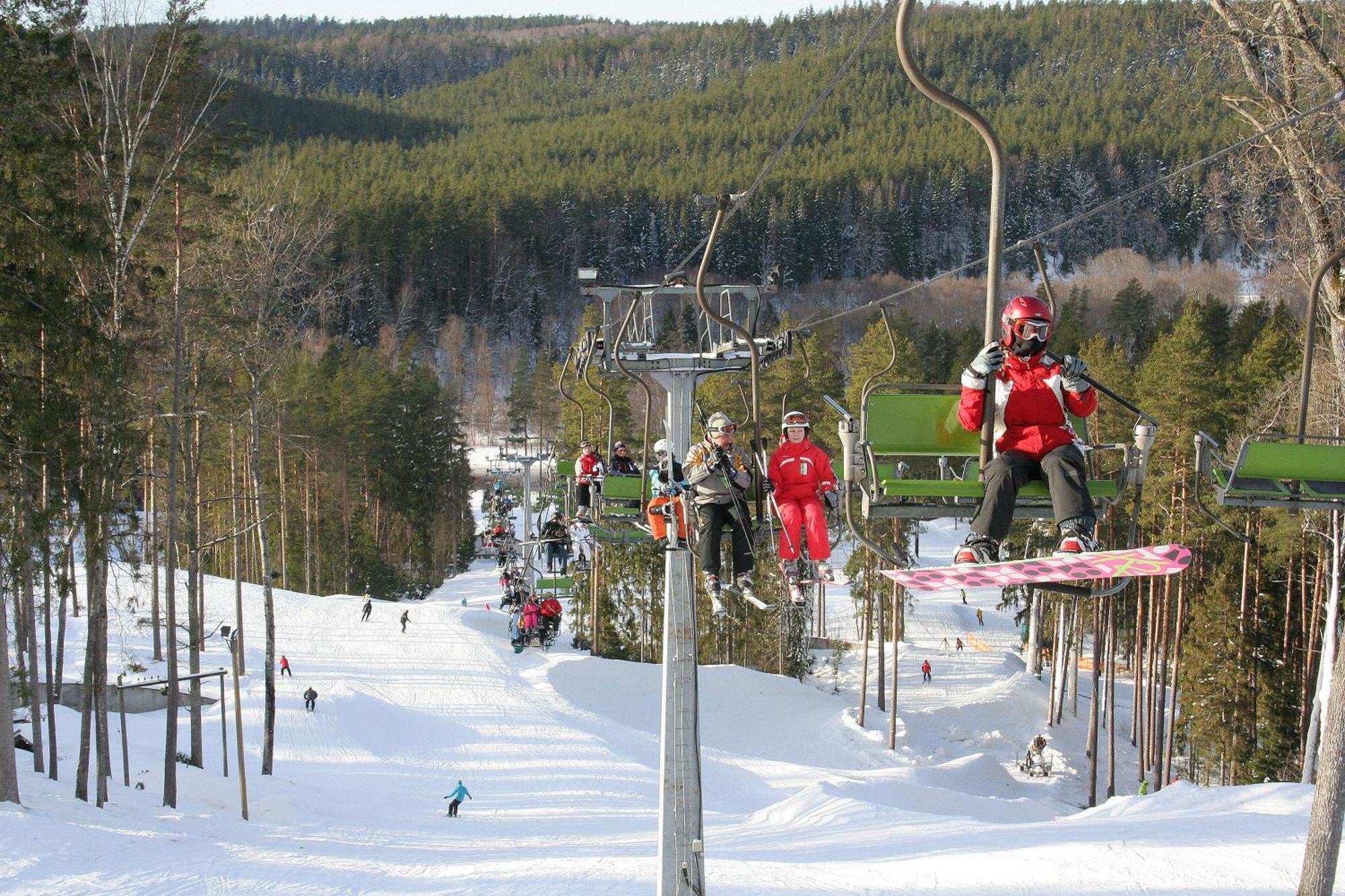 Kempings Ozolkalns Cēsis Buitenkant foto